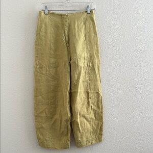 ATM Anthony Thomas Melillo Wide Leg Linen Pants 6